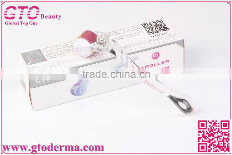 GTO 540 needles derma roller with bottom price