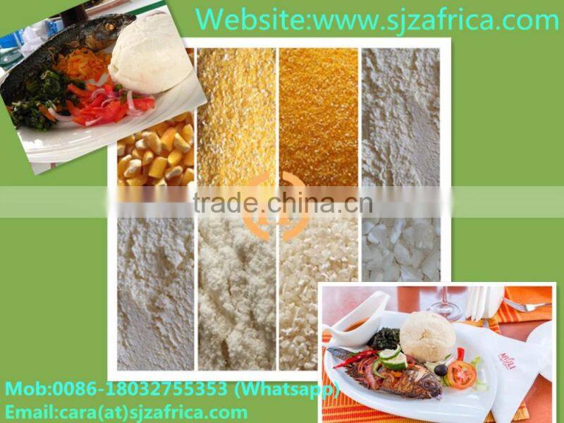 Corn Mill Maize Flour Production Line,Breakfast meal for Zambia