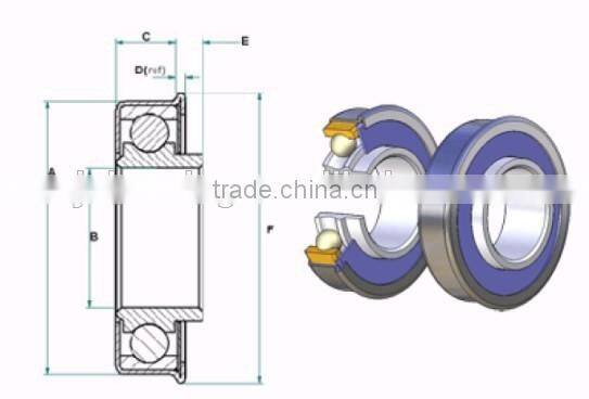 Flange bearings6202