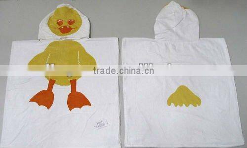 funny hooded towel children