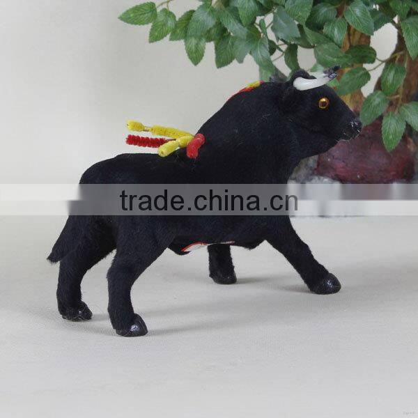 Economic stylish cute and lifelike stuffed cow toy