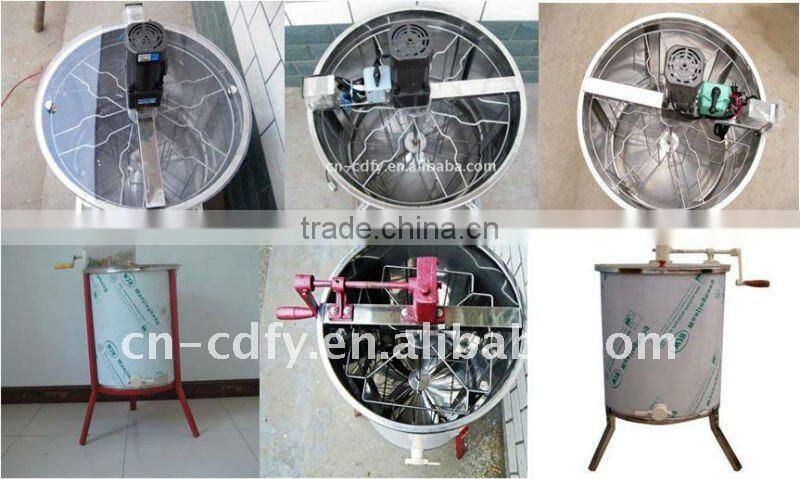hot sale 4 frames stainless steel electrical honey extractor