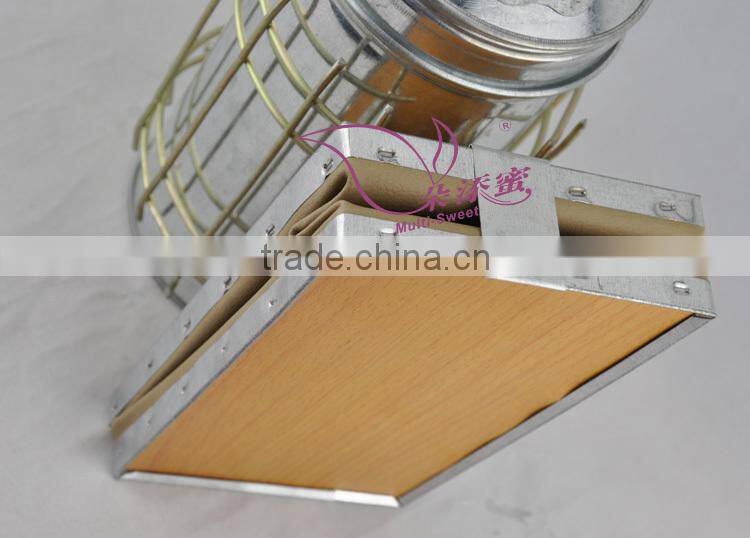 Beekeeping Galvanized Leatheroid Cheap Bee Smoker with Guard from China