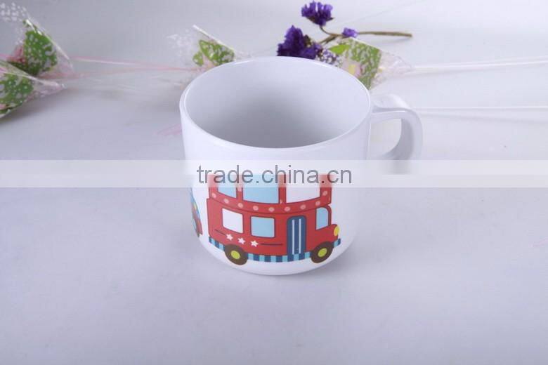 custom melamine dinner set with cup and plate for wholesale