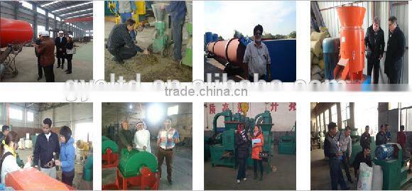 Multi-functional extruder rods coal forming machine