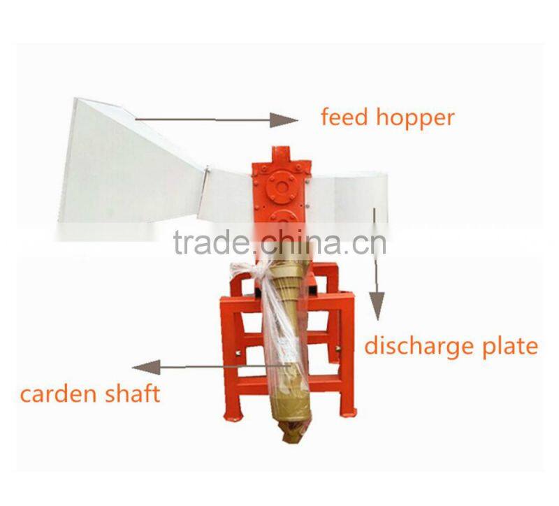 QMJ16 PTO driven wood chipper shredder mahcine with CE