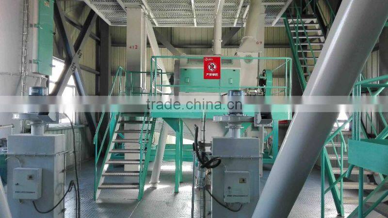 3tph Small Feed Mill Plant(SKJZ3800)/Poultry feed and pellet production plant