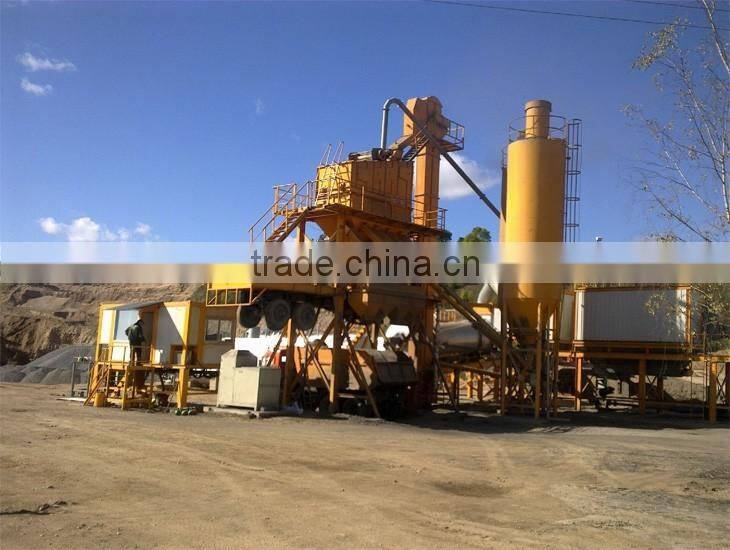 China stationary and mobile drum type asphalt batching plant with good price