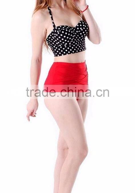 2016 new arrive high waisted bikini