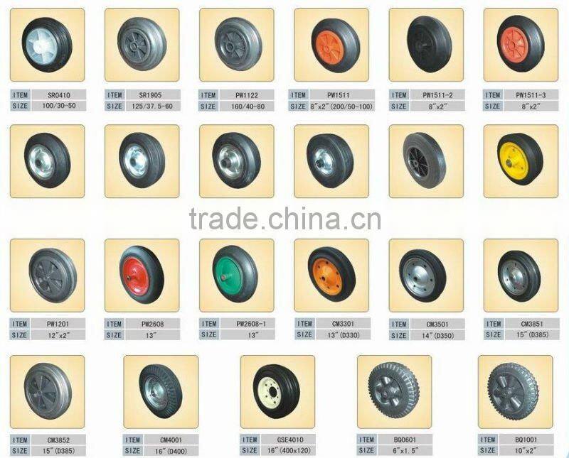 Handtrolley Solid Rubber Wheel