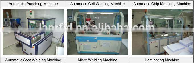 Factory Price Material pvc 125KHZ Smart cards pvc plastic Inlay sheet