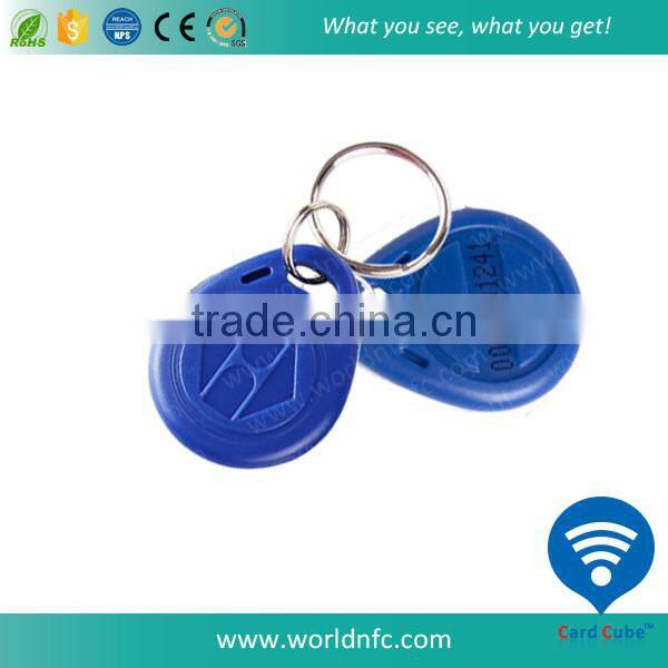 Writable 13.56MHz ISO15693 RFID Keyfob/ Keychain