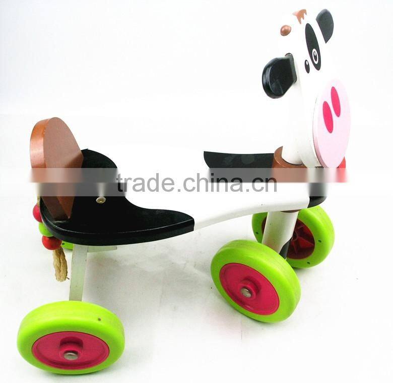Wooden Toy Baby walker ride on animals customize