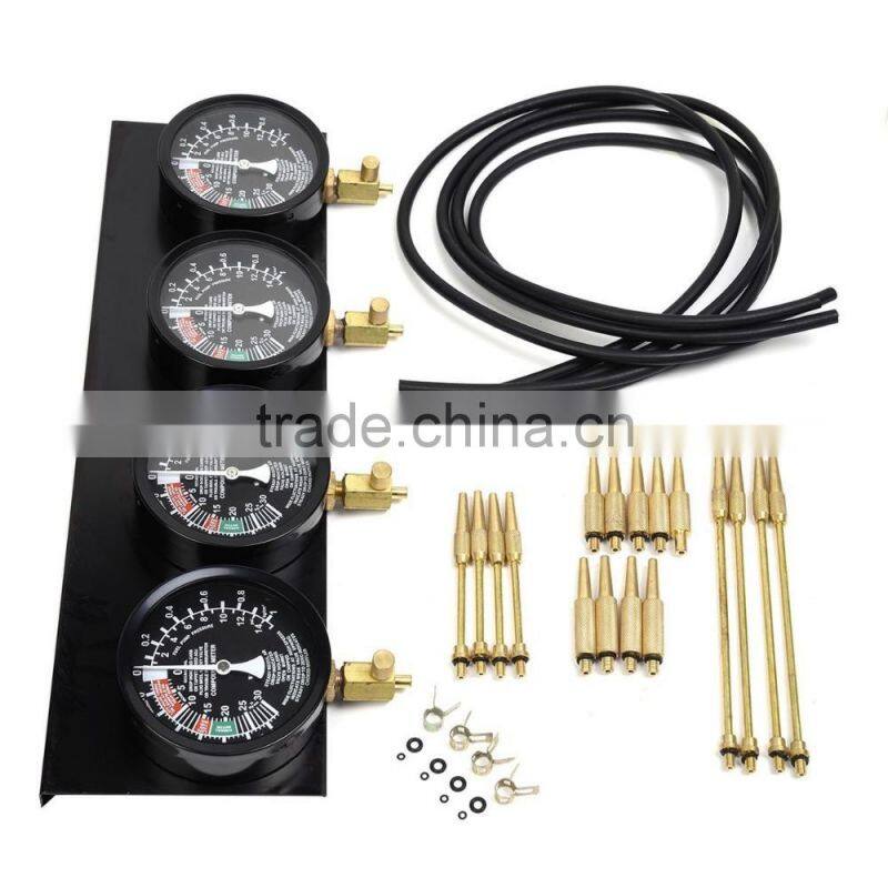 Fuel Pressure Synchronisation Diagnostic Test Tool Kit Fuel Vacuum Carburetor Synchronize Gauge Tool Kit Synchronise Adjust & Se