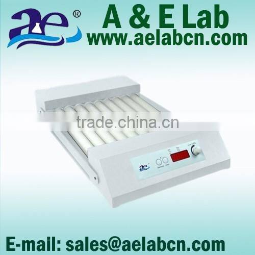 Laboratory blood roller mixing