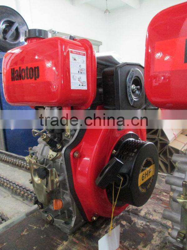 6HP 178F single cylinder air cooled diesel engine