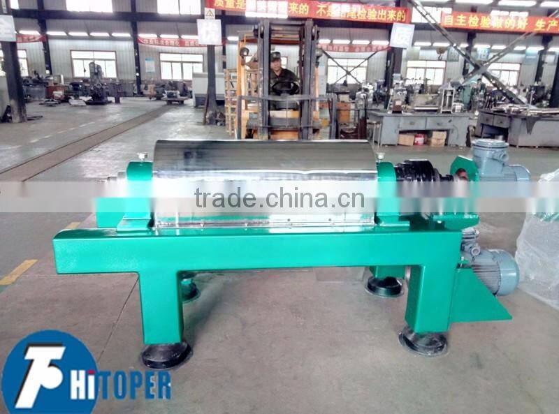 Chemical industries widely applied centrfugal separator,continuous operation decanter centrifuge