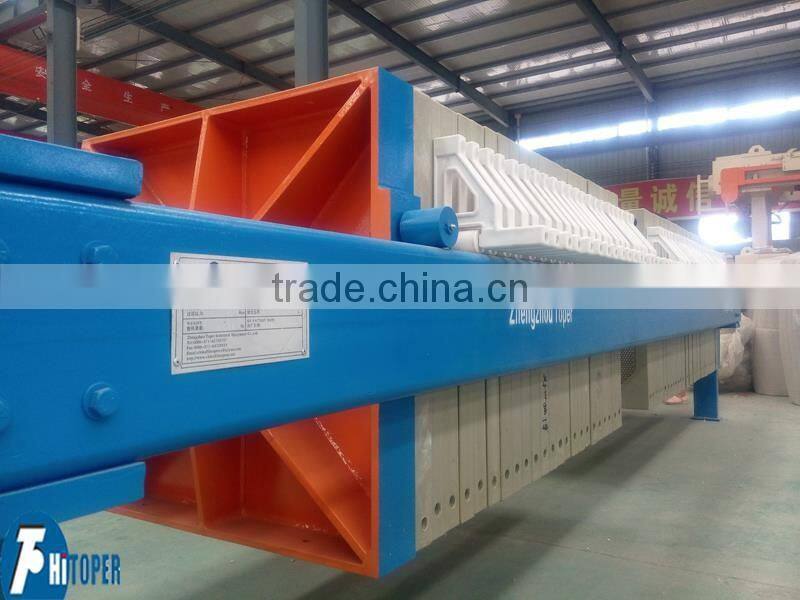 PP filter plate used with filter press used for wastewater treatment in solid liquid separation process