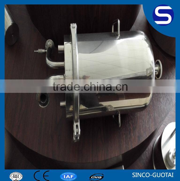 304 316 spool welded base tank with custom lid (according to your drawing)