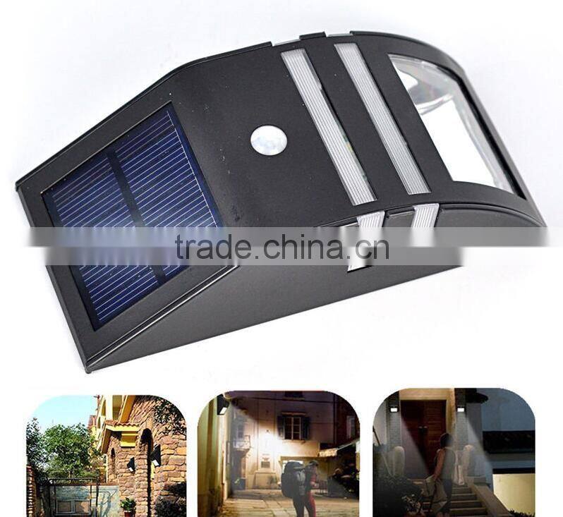 14500 Liuthium battery wall-mounted solar sensor light