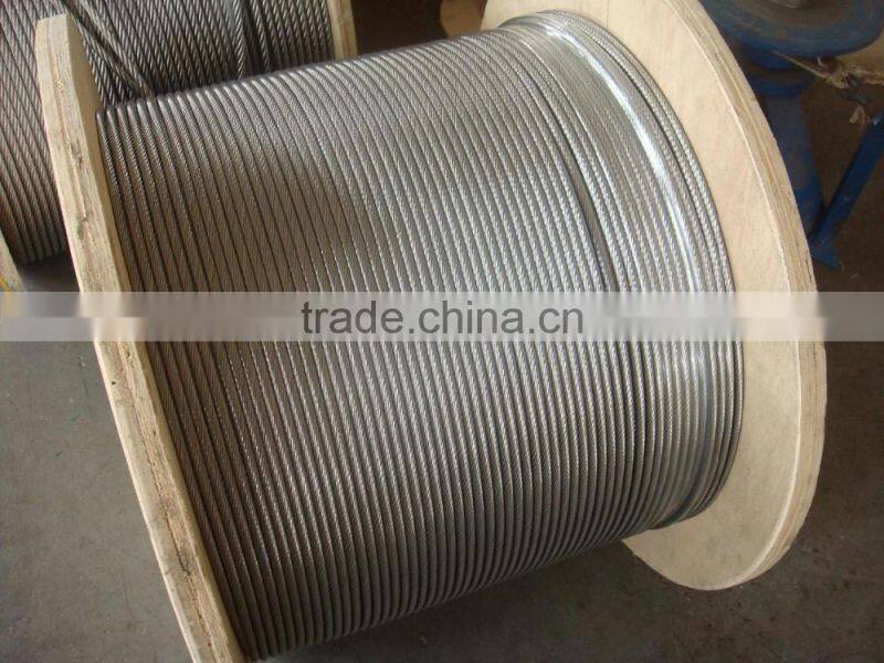 astm anti twisted AISI304 Stainless Steel Wire Rope