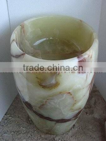 PERFECT SUPER ONYX PEDESTALS SINKS AND BASINS