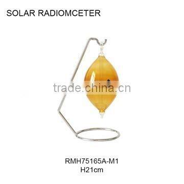 14cm high magical crookes radiometer with amber base RMS0614TA