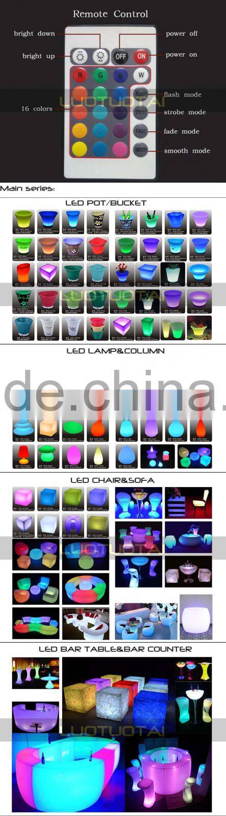 2015 New design Wine Glass Holder Tray Bar Serving Tray Led Bar Tray LTT-WB08D