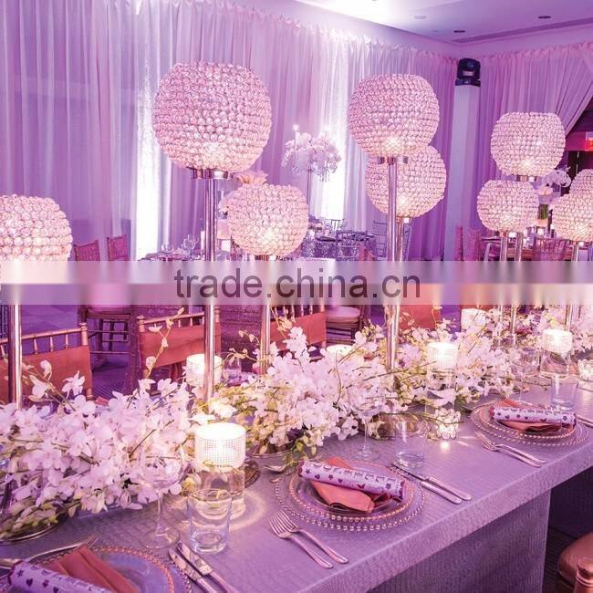 crystal centerpiece/ globe centerpiece/ ball centerpiece