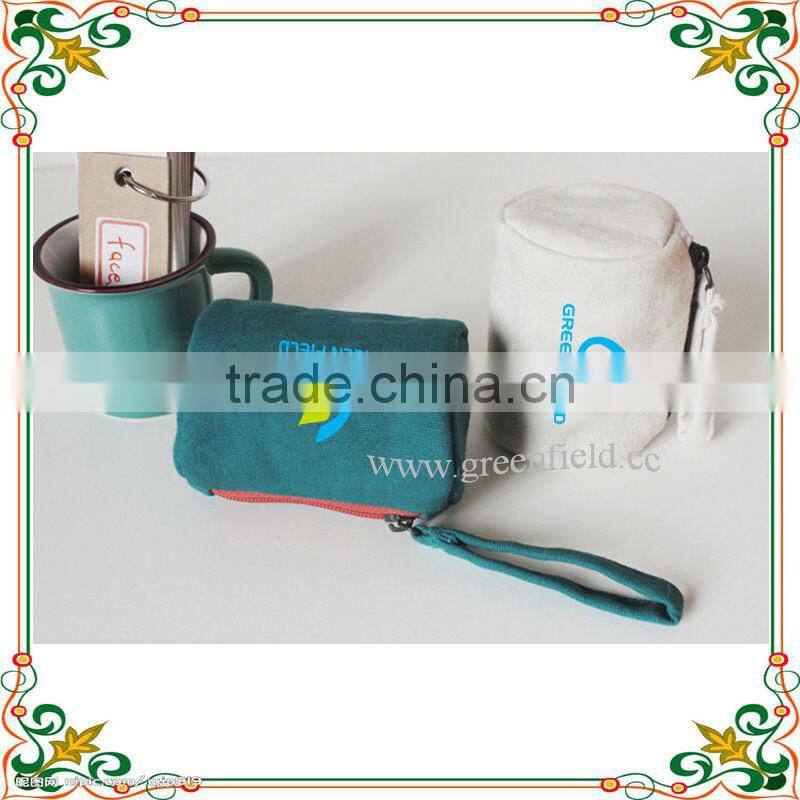 Personalized coin purse with zipper