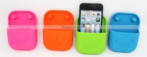 2014 Funny Hippo Shape Silicone Phone Holders