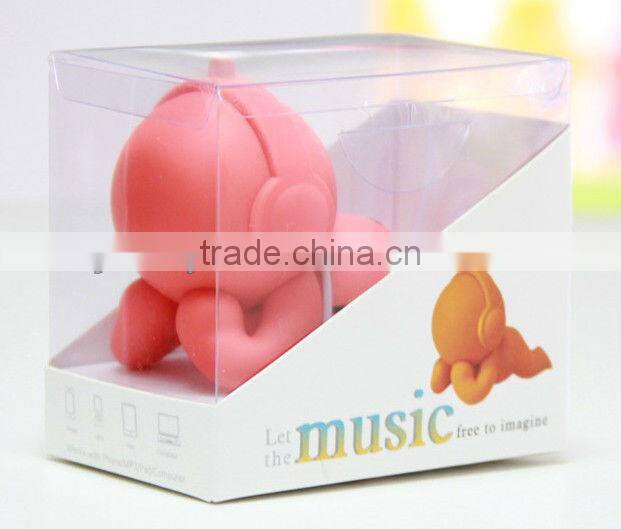 Supply creative fashion doll mini speaker