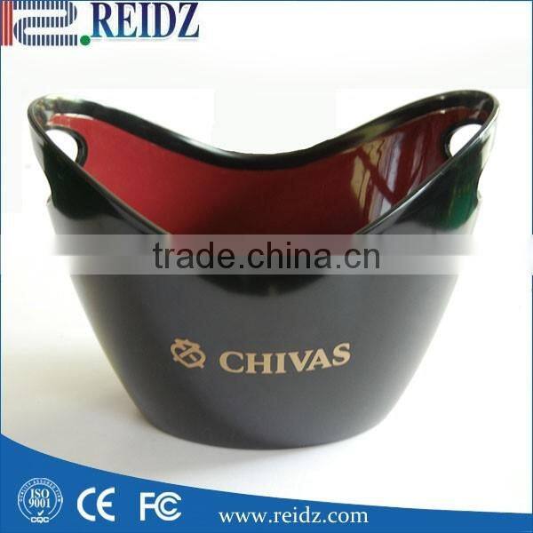 2017 custom made plastic grey goose absolut vodka ice bucket personalized with logo