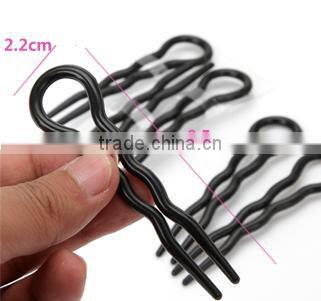 Plastic hairpin lastic hairpin hair maker lucky hair style maker tools fat plug wave plate first hairpin 3 hair accessory
