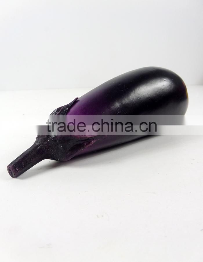 artificial PE eggplant for decoration