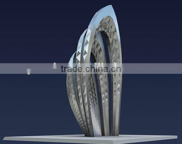 Stainless Steel Sculpture School Sculpture