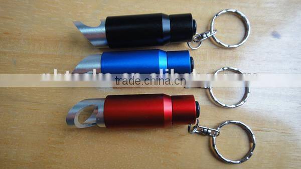 Promotional mini LED flashlight with key Chain