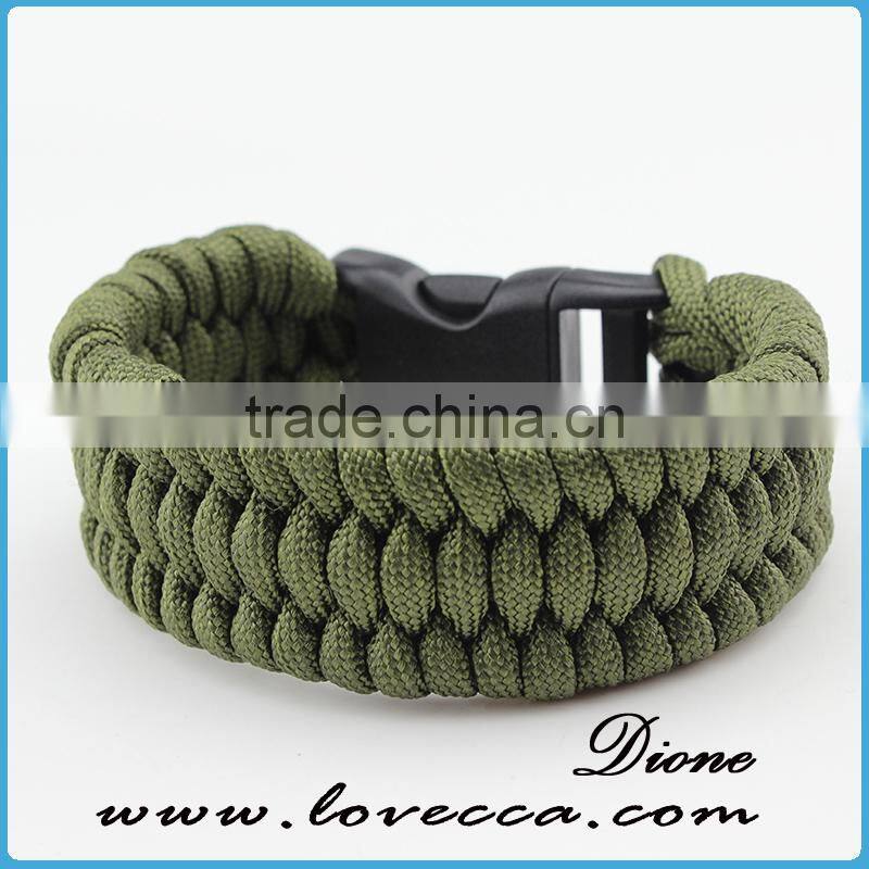 Cheap Survival Prepper Paracord Bracelet 550 for Camping Hiking
