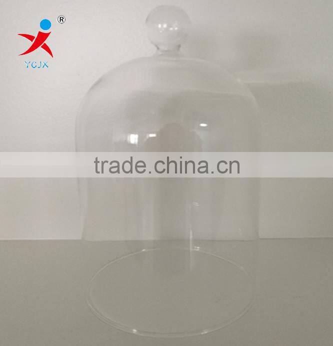 Solid Ball Connecting To Dome Glass Cover