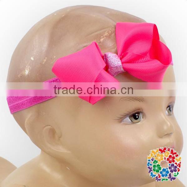 3Pcs Accessories Box Package Gift Set Mess Bow Flower Headband