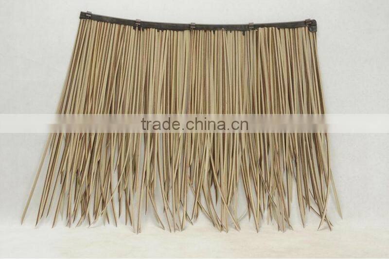 High quality good flexibility synthetic thatch for Decorations_ GreenShip