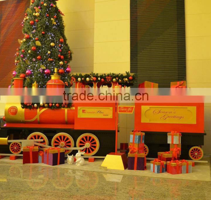 Christmas train decoration