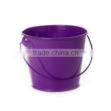 Colorful Metal Bucket With Handle