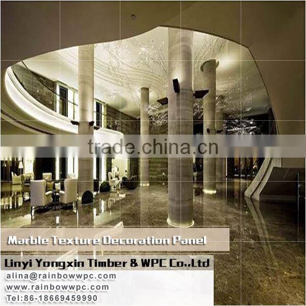 Marble texrure panel for decoration