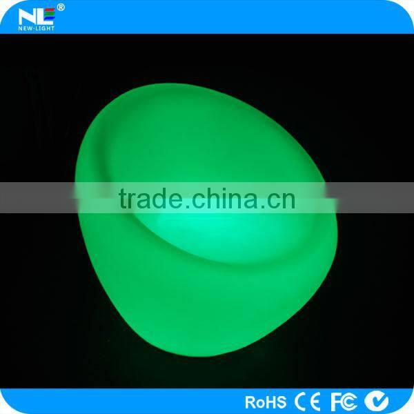Cool appearance light up LED luminous sofa furniture / clear LED light chair for party