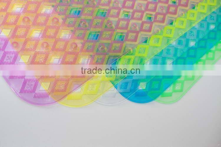 Non toxic cheapest clear eco pvc fish bath mat