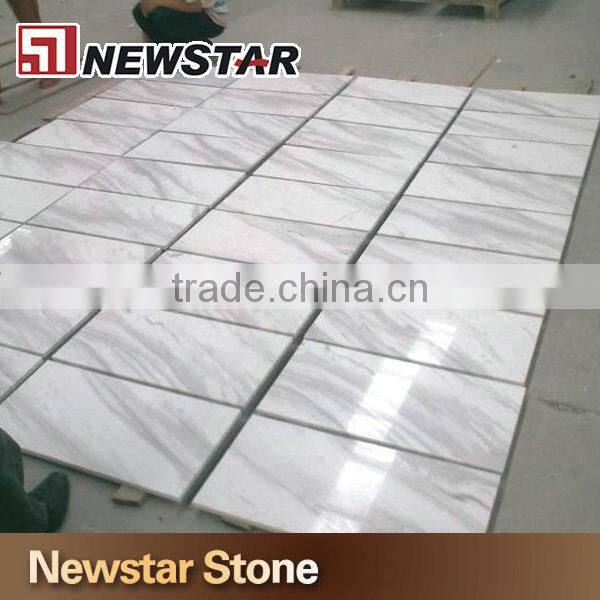 Newstar Volakas White Marble Tile Stone Flooring Color Tile