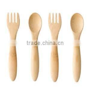 Natural bamboo table forks for family,restaurant&bar use, fruit or desert mini forks