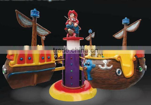 Rotating and lifting carousel pirate ship LT-1030A