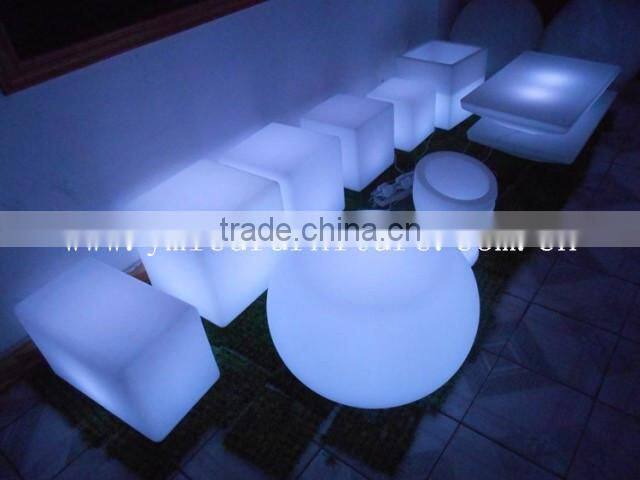 16 Color Change Cube Chair Furniture(YM-LC4040)